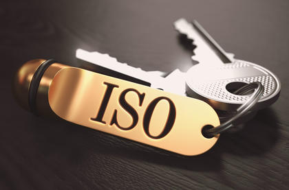 Nøkkelring med ISO