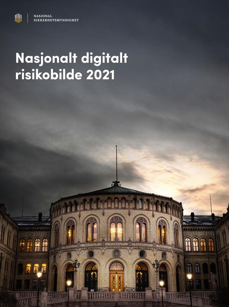 Forside Nasjonalt Digitalt Risikobilde 2021